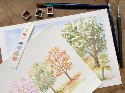 stage aquarelle loir et cher